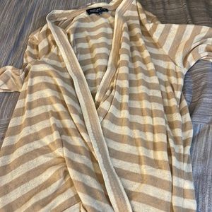 Striped cardigan